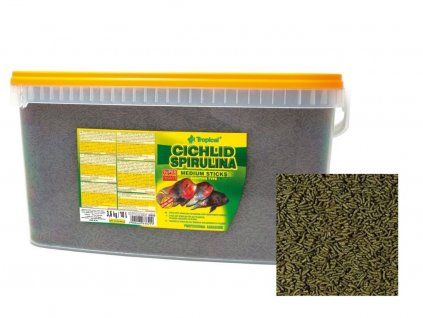 tropical cichlid spirulina medium sticks