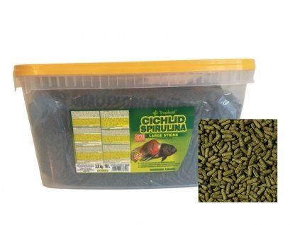 tropical cichlid spirulina large sticks