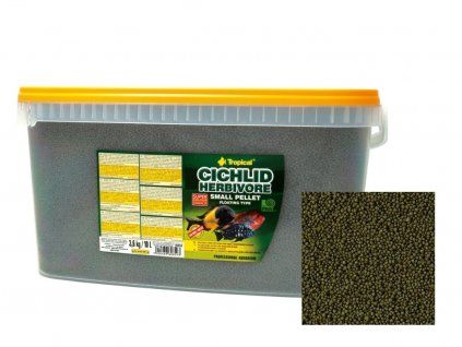 tropical cichlid herbivore small pellet